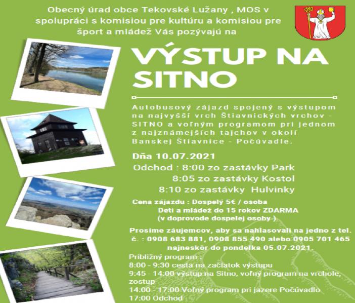 Výstup na Sitno